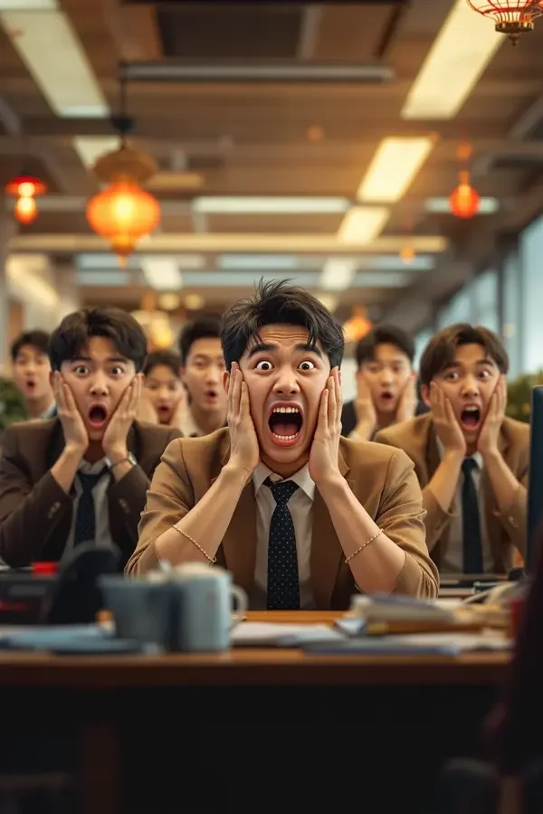 成人短剧网站《大公司小事》喜剧剧场封面